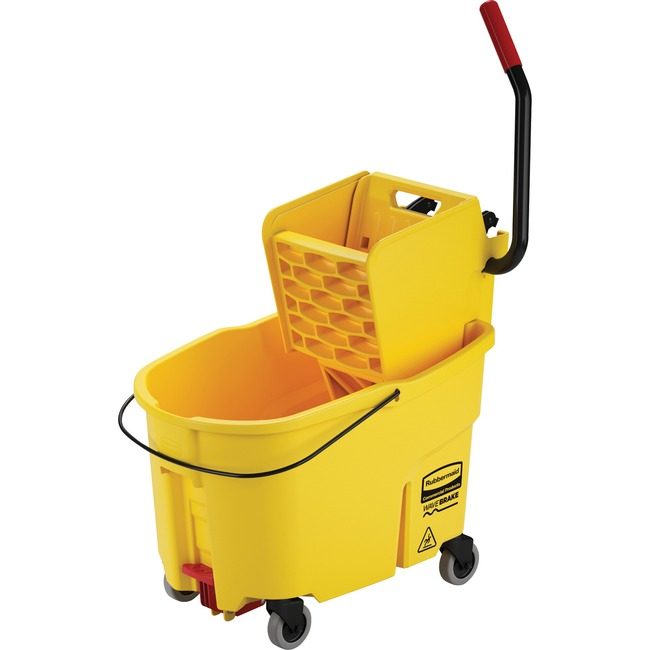 Rubbermaid Commercial Products Combo Bucket/Wringer 44QT RCP618688YEL