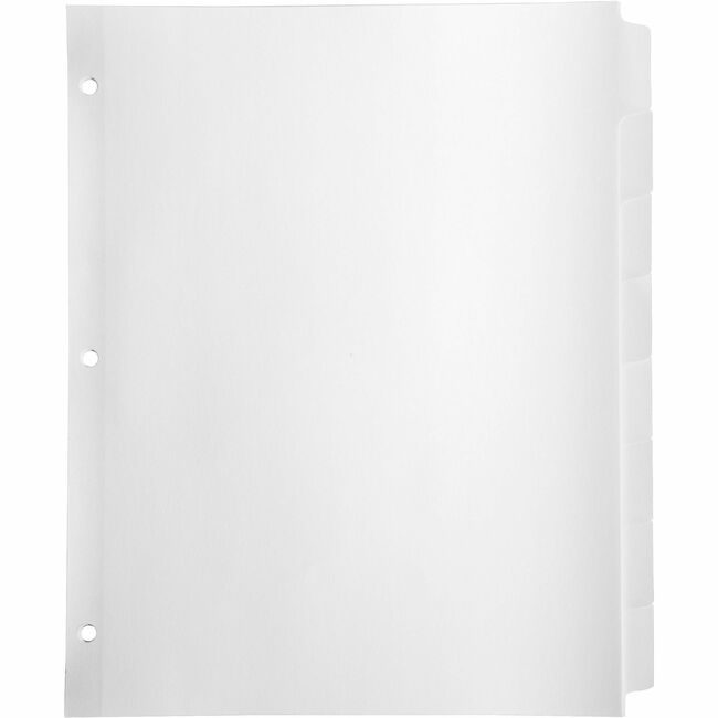 Business Source Divider Write-On 8TAB We BSN36684