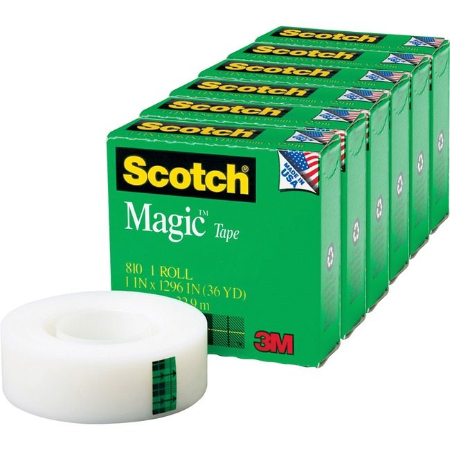 3M Company Tape Roll Invis 1"X1296" MMM81011296PK