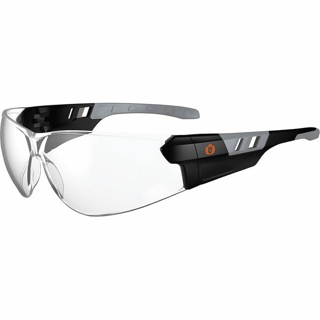 Ergodyne Glasses Safety Afas Clear Black EGO59105
