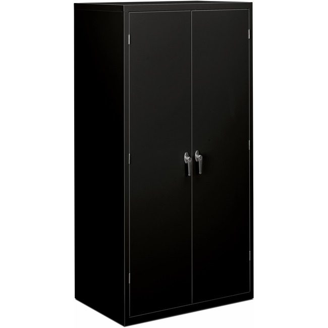 The HON Company Cabinet Storage 72" Black HONSC2472P