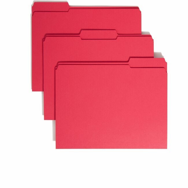 Smead Manufacturing Co. Folder File Letter 1/3 AST Red SMD12734