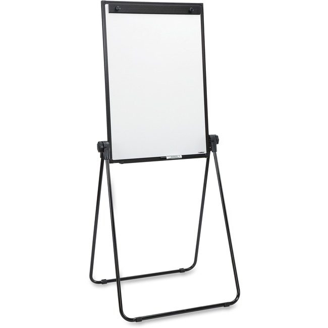 Lorell Easel Dry Erase 2SIDED Black LLR55629