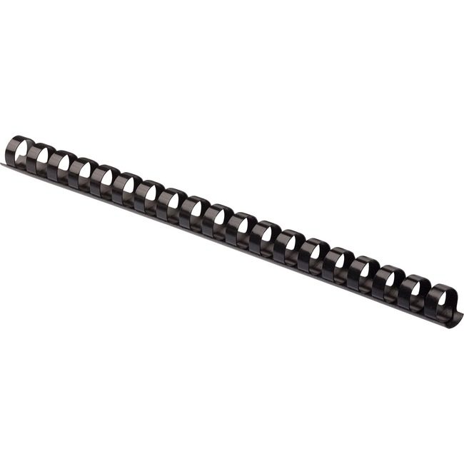Fellowes Brands Combs Binding 5/8" Black 20 Count FEL52324
