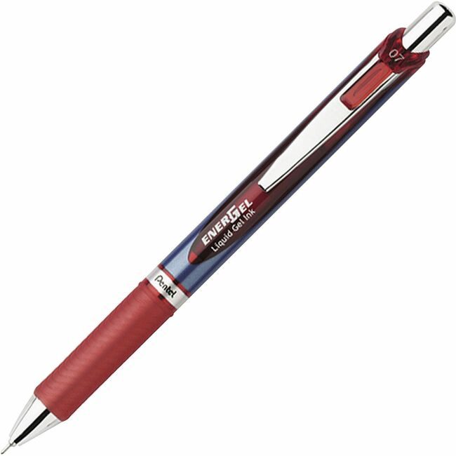 Pentel of America Pen Gel Rtx Needle 0.7MM Red PENBLN77-B