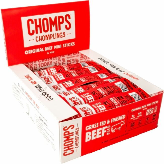 CHOMPS Snackstik Origbeef .5OZ/PK CHSLCO24