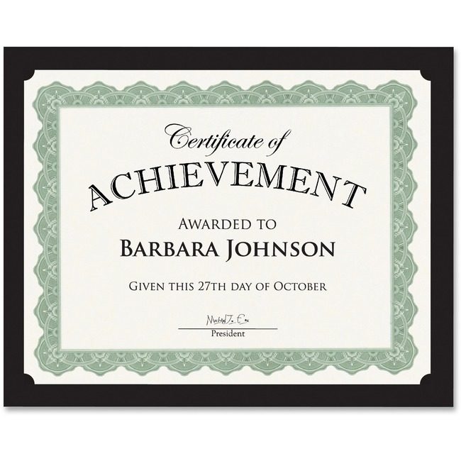 Geographics Holder Certificate Black GEO47836