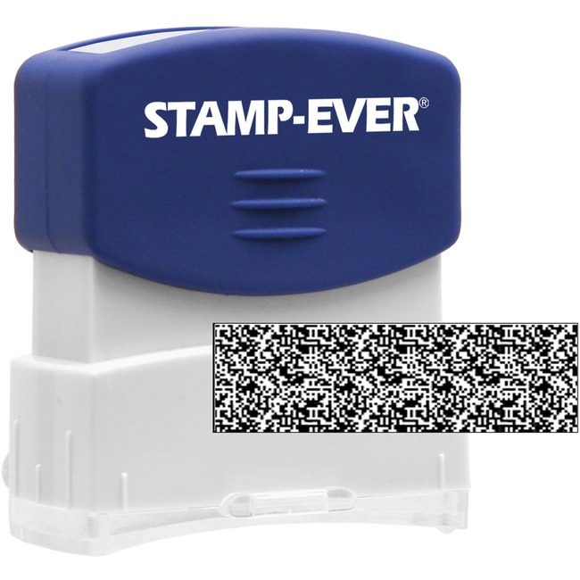 U.S. Stamp & Sign Stamp-Ever Preink Security Block USS8866