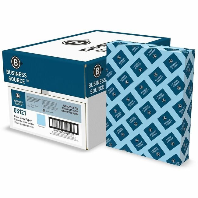 Business Source Paper 8.5X11 20LB Blue BSN05121