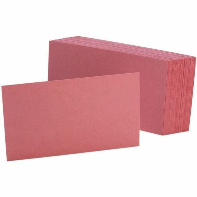 TOPS Products / ACCO legacy Oxford Card Index Plain 3X5 Ch OXF7320CHE
