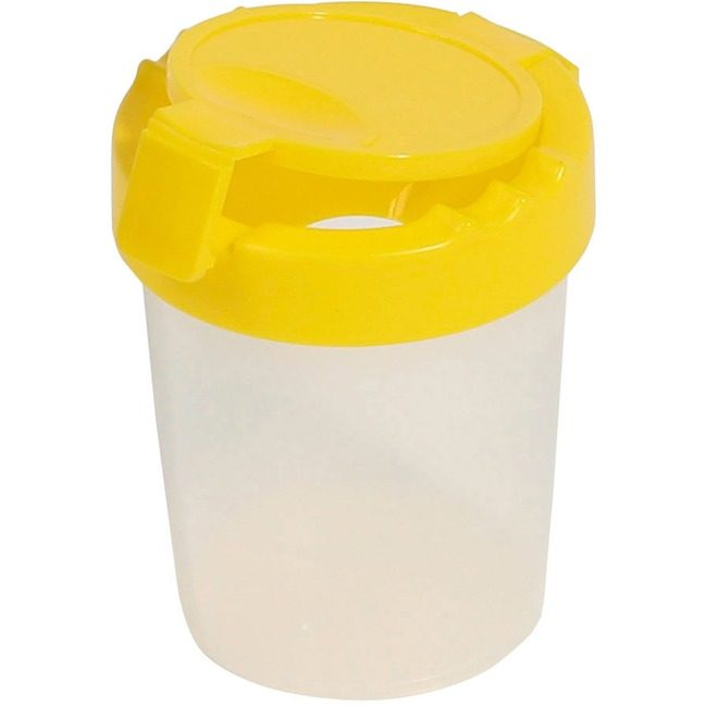 Deflecto Cup Paint Yellow DEF39515YEL
