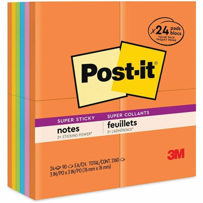 3M Company Notes Post-It Sprstk Valupk MMM65424SSAU