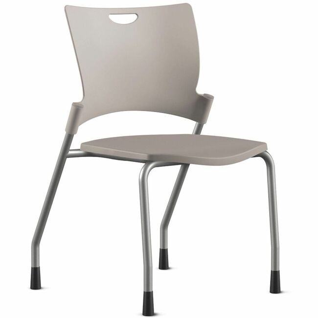 9to5 Seating Chair Stack Armless Silver Leg NTF1310A00SFP19