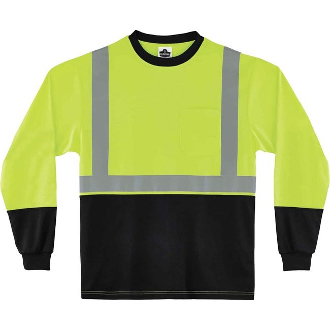 Ergodyne T-Shirt Long Sleeve M Lime EGO22703