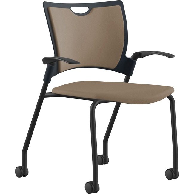 9to5 Seating Chair Stck Fbrc 25" La/Bk NTF1315A12BFLA