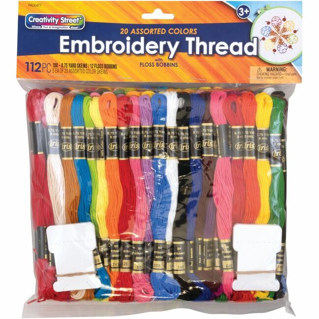Pacon Corporation Thread Craft Embroid 100 PAC6477