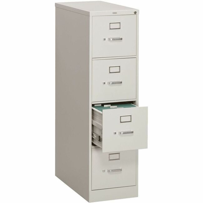 The HON Company File Letter 4DRW W/Lock Gray HON314P-Q