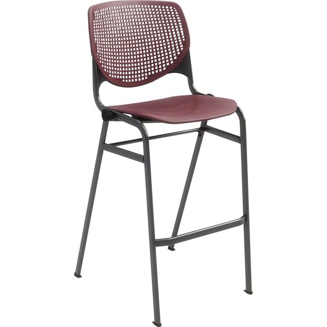 KFI Seating Barstool Burgundy KFIBR2300P07