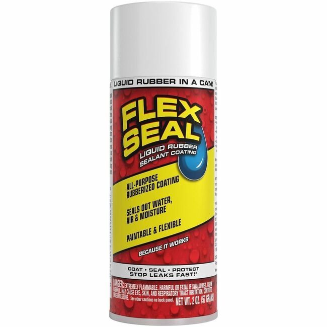 Swift Response, LLC Flex Seal Rubber Liquid Mini 2OZ White FLXFSWHTMINI