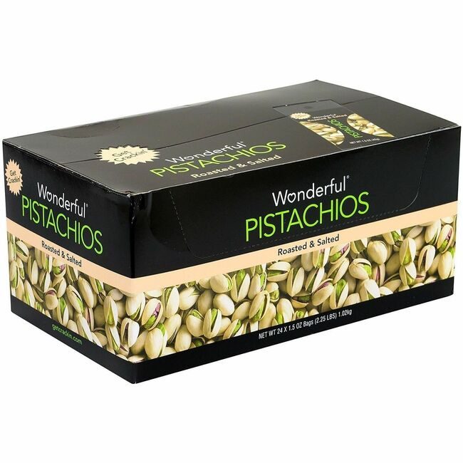 Varies / verify SKU SKU-LEVEL VERIFICATION REQUIRED Food Wonderful Pistach 24 Count GRR22000784