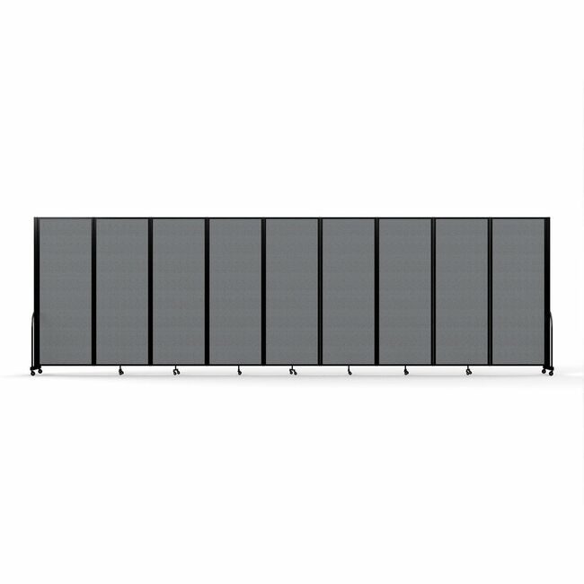 Screenflex Divider 76"HX251"W Gray SCXFSH769BDG