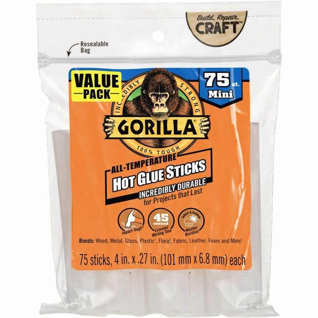 Gorilla Glue Company Hot Sticks Mini 75 Count GOR3027502