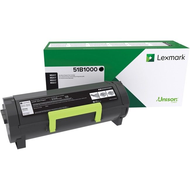 Lexmark International Crtdg MS/MX317 Rp Black LEX51B1000