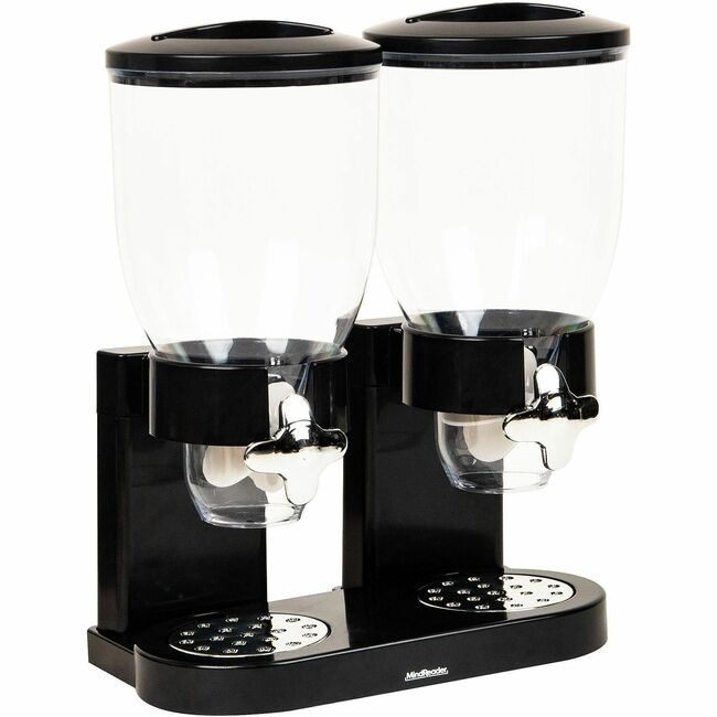 Mind Reader Products Dispenser Cereal Black EMSCEREALD2BLK