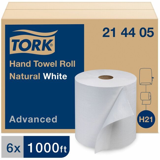 Essity Tork Towel Roll 1000 White TRK214405
