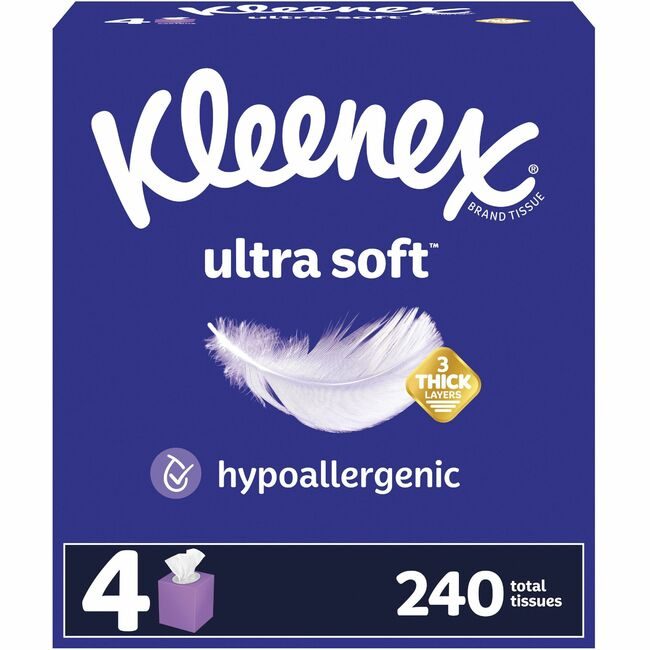Kimberly-Clark Professional Kleenex / Scott / WypAll / Kimtech Facialtissue Ultrsft Uprt KCC54308CT