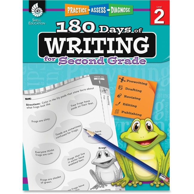 Teacher Created Materials / Shell Education Book 180 DAYS WRITING GRD 2 SHL51525