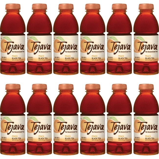 Crystal Geyser Water Company Tejava Tea Peach Unsw 16.9OZ CWG40132