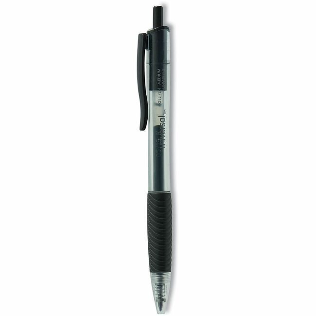 Universal Office Products Pen Gel Clr Barl 0.7MM.BK UNV39912