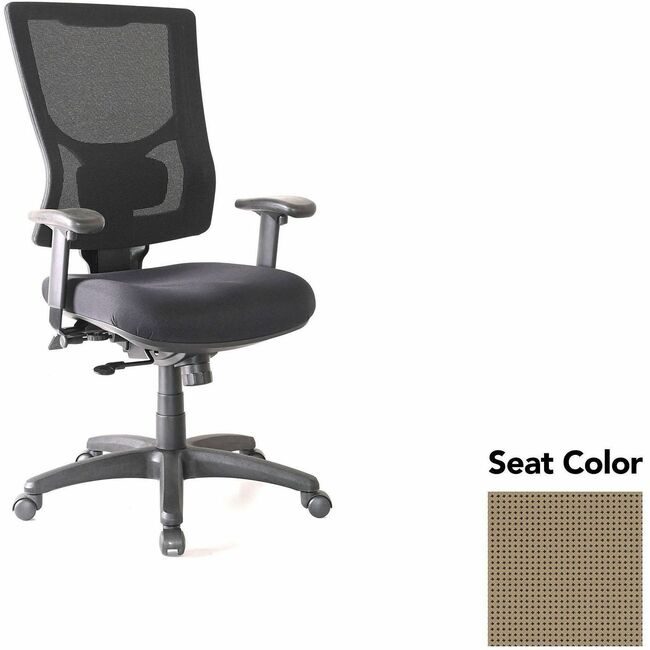 Lorell Chair Hi Sync Sldr Latte LLR6201533