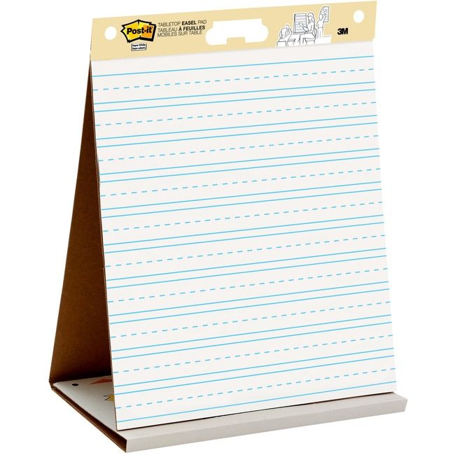 3M Company Pad Easel Primary Ruled White MMM563PRL