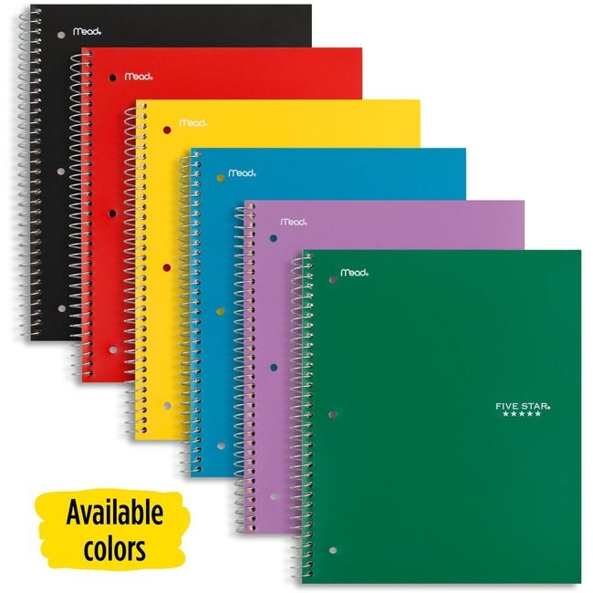 ACCO Brands Mead / Five Star Notebook 5-STAR 1SUB 8X10.5 MEA05200
