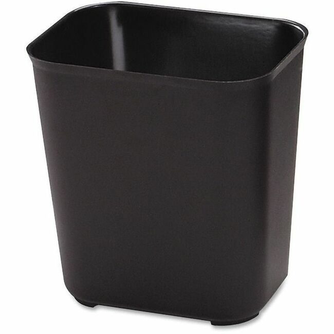 Rubbermaid Commercial Products Wastebasket Fire-Resist Black RCP254300BK