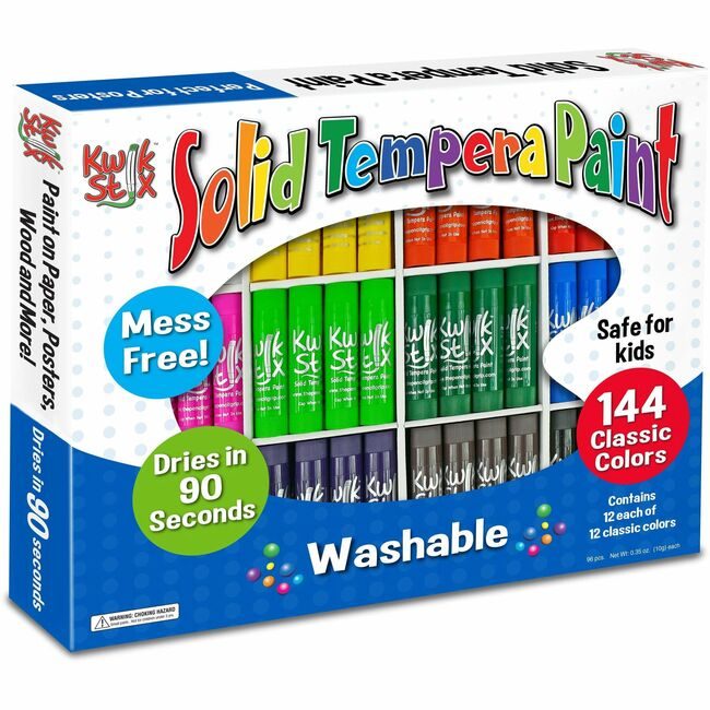 The Pencil Grip Paint Stick Kwik Stix 144 Pack TPG644