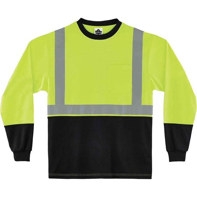 Ergodyne T-Shirt Long Sleeve S Lime EGO22702