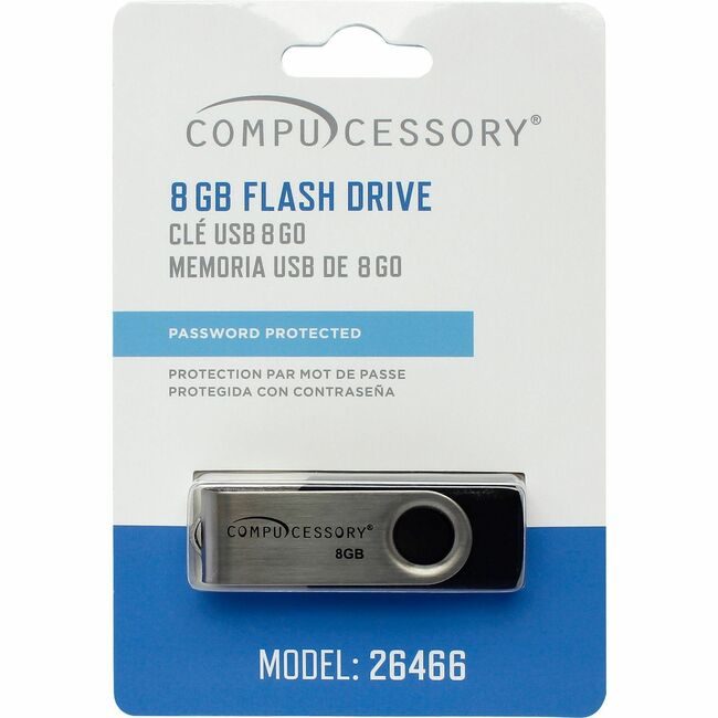 Compucessory Drive Flash 8GB Pswd Protct CCS26466