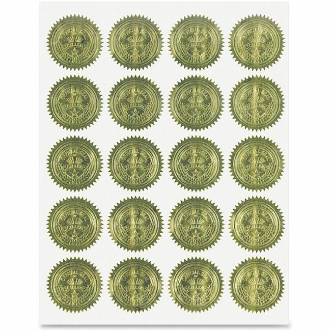 Geographics Seal Excellence.Gld 100 PK GEO20014