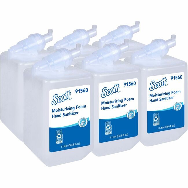 Kimberly-Clark Professional Kleenex / Scott / WypAll / Kimtech Sanitizer Moist Foam Clear KCC91560