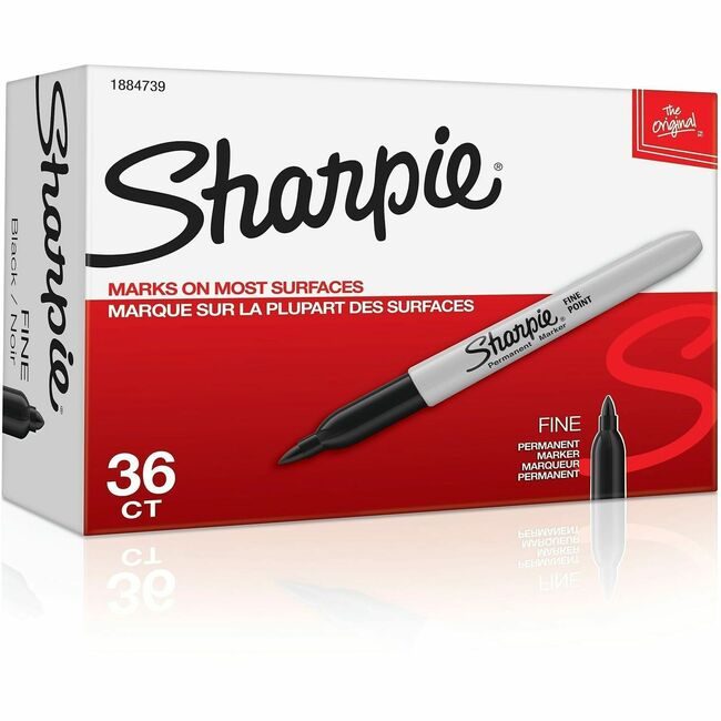 Sharpie / Expo / Prismacolor / Sanford Newell Brands / Sanford Sharpie / Expo / Prismacolor / Marker Fine Black 36 Count SAN1884739