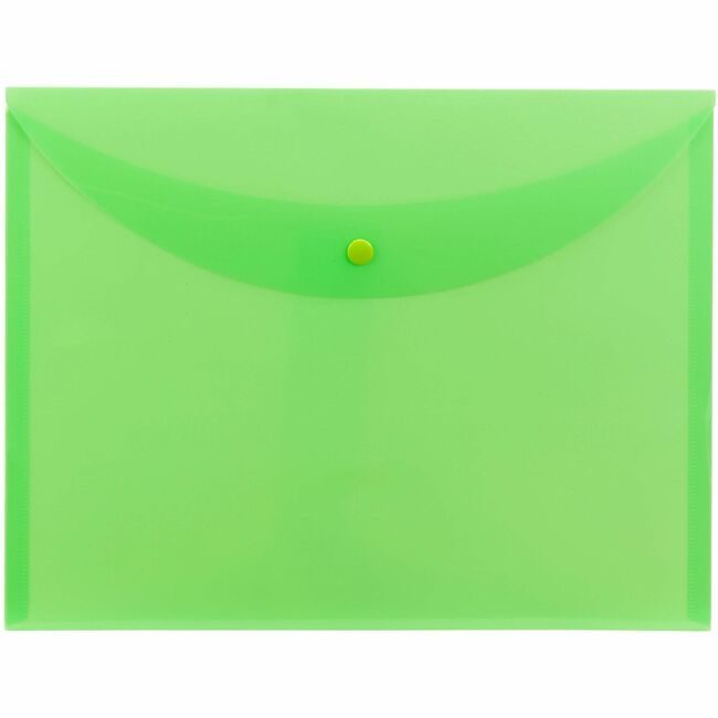 Smead Manufacturing Co. Envelope Letter Tp/Ld Poly Green SMD89683