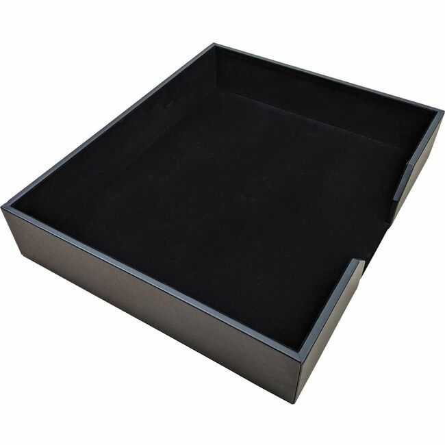 Dacasso Conf Pad Lthrette Black DACA1363
