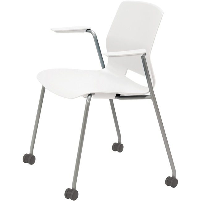 KFI Seating Chair 4-LEG Arms&Casters We KFICS2701-P08