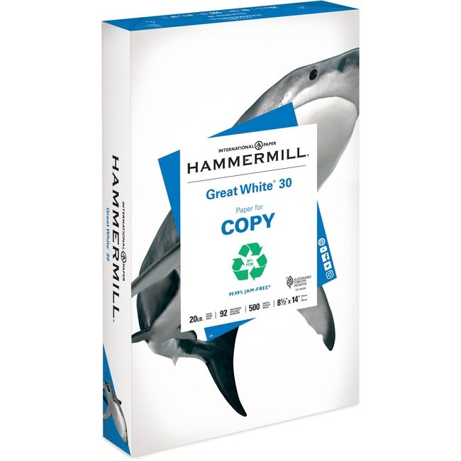 Sylvamo / Hammermill Paper GREAT WHITE 30 8.5X14 HAM86704