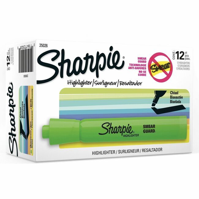 Sharpie / Expo / Prismacolor / Sanford Newell Brands / Sanford Sharpie / Expo / Prismacolor / Highlighter Accent Tank Green SAN25026B