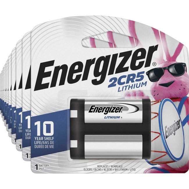 Energizer / Eveready Energizer Holdings / Eveready Battery Lith Phot EL2CR5 6V EVEEL2CR5BPCT