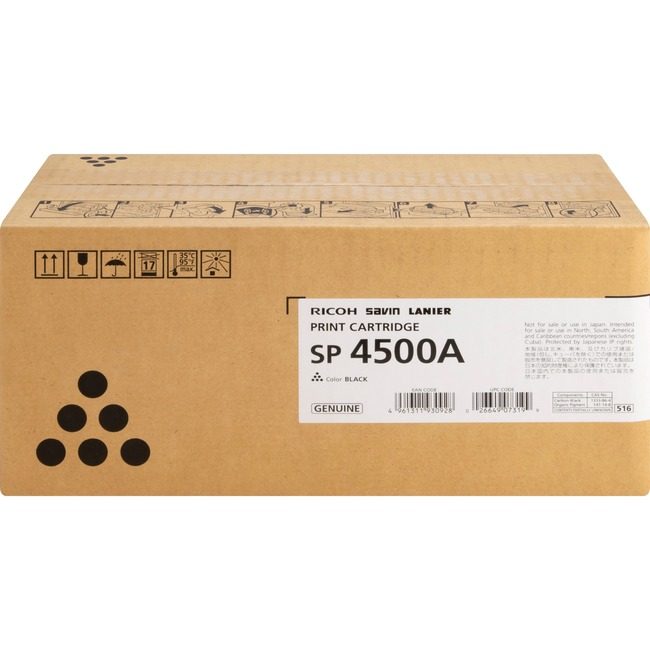 Ricoh USA Crtdg Lsr 3600 4510 Black 6K RIC407319